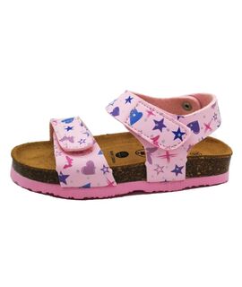 PLAKTON Παιδικά Πέδιλα Σκαφάκια SARA ROSA ESTAMPADO 135448-29-7533-52 - ΡΟΖ