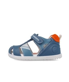 Biomecanics Παιδικά Δερμάτινα Ανατομικά Παπουτσοπέδιλα 252169-A556-PETROL - ΜΠΛΕ