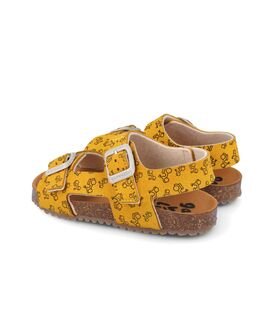Garvalin Παιδικά Ανατομικά Πέδιλα Σκαφάκια 252476-C570-MOSTAZA - ΚΙΤΡΙΝΟ