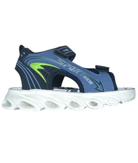 Alegria Παιδικά Sport Πέδιλα με ΦΩΤΑΚΙΑ 12308-BLUE - ΜΠΛΕ