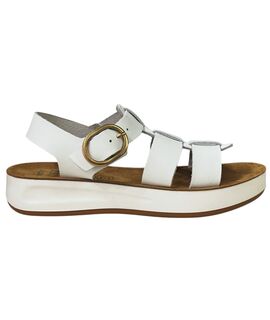 Pretty Soft Παιδικά Δερμάτινα Πέδιλα 1551-WHITE - ΛΕΥΚΟ