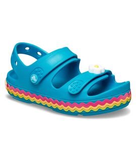 CROCS Παιδικά Πέδιλα Θαλάσσης Crocband Cruiser RicRac Sandal T 211032-4WG marina - ΜΠΛΕ