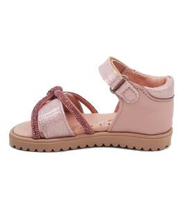 ABY shoes Παιδικά Δερμάτινα Ανατομικά Παπουτσοπέδιλα ABY501-ΡΟΖ