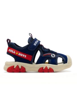BULL BOYS Παιδικά Παπουτσοπέδιλα με ΗΧΟ DNCR5060-B00-BL01 T-REX BLU - ΜΠΛΕ