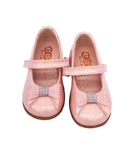 ABY shoes Παιδικές Δερμάτινες Ανατομικές Μπαλαρίνες ABY528-ΡΟΖ