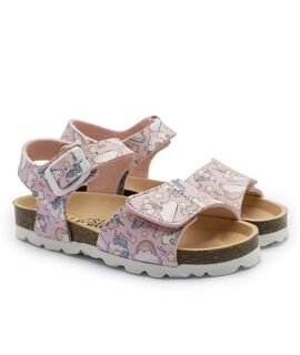 Alegria Ανατομικά Παιδικά Πέδιλα Σκαφάκια 5446-404/multi-pink - ΡΟΖ