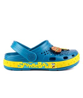 Coqui Παιδικά Σαμπό Θαλάσσης Lindo Spongebob blue 6423-651-4753 - ΜΠΛΕ ΠΕΤΡΟΛ