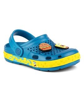Coqui Παιδικά Σαμπό Θαλάσσης Lindo Spongebob blue 6423-651-4753 - ΜΠΛΕ ΠΕΤΡΟΛ