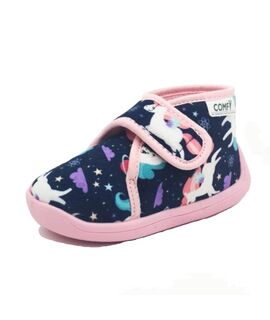 Comfy Anatomic Παιδικές Ανατομικές Παντόφλες GALIA 0964-MARINE SHANNA - ΜΠΛΕ