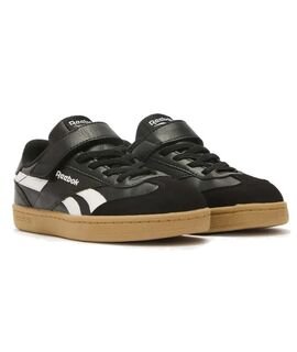 REEBOK Παιδικά Sneakers Smash Edge elastic lace & velcro 100221595 black - ΜΑΥΡΟ