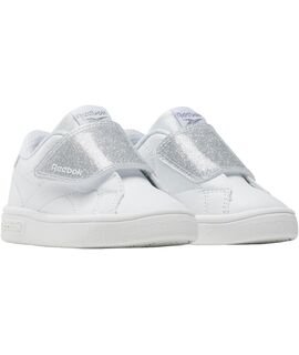 REEBOK Παιδικά Sneakers Court Clean hook & loop 100233088 white - ΛΕΥΚΟ