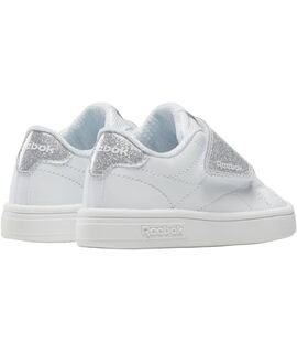 REEBOK Παιδικά Sneakers Court Clean hook & loop 100233088 white - ΛΕΥΚΟ