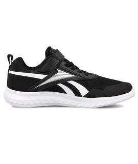 REEBOK Παιδικά Αθλητικά Rush Runner 5 elastic lace & velcro 100237348 black - ΜΑΥΡΟ