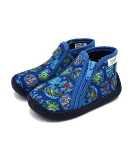 Comfy Anatomic Παιδικές Ανατομικές Παντόφλες GRAFF 1141-MARINE JURA - ΜΠΛΕ