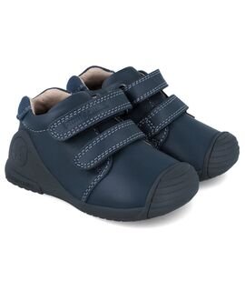 Biomecanics Παιδικά Ανατομικά Δερμάτινα Μποτάκια 251120-A183-OCEAN - ΜΠΛΕ