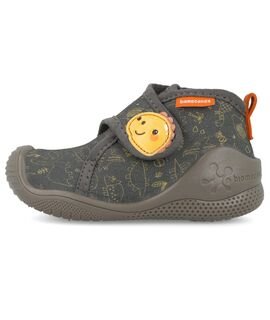 Biomecanics Παιδικά Ανατομικά Παντοφλάκια 251145-A083-ANTRACITA - ΓΚΡΙ