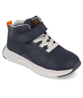 Biomecanics Παιδικά Ανατομικά Δερμάτινα Sneakers 251252-A089-AZUL MARINO - ΜΠΛΕ