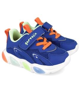 Garvalin Παιδικά Ανατομικά Sneakers ΦΩΤΑΚΙΑ 251808-B008-AZUL - ΜΠΛΕ