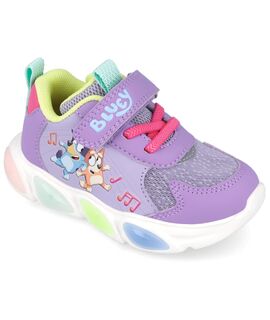 Garvalin Παιδικά Ανατομικά Sneakers BLUEY ΦΩΤΑΚΙΑ 251856-B164-LILA - ΜΩΒ