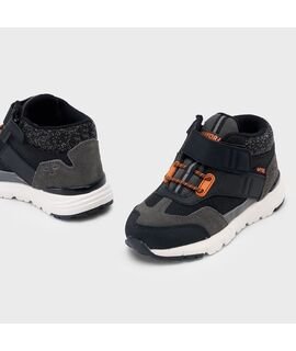 Mayoral Παιδικά Δερμάτινα Μποτάκια 15-44605-027 ΜΑΥΡΟ