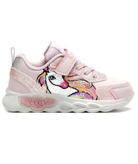LELLI KELLY Παιδικά Sneakers με ΦΩΤΑΚΙΑ CHRISTINA CIPRIA LKAL4452-CI01 - ΡΟΖ