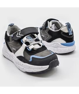 Mayoral Παιδικά Sneakers 15-44588-067 ΜΑΥΡΟ/ΓΚΡΙ