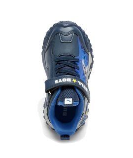 BULL BOYS Παιδικά Sneakers με ΦΩΤΑΚΙΑ DNAL5153-BL01 VELOCIRAPTOR BLU - ΜΠΛΕ