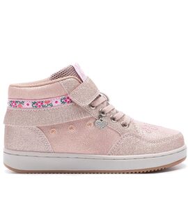 LELLI KELLY Παιδικά Μποτάκια ΦΩΤΑΚΙΑ FRANGETTA MIX BEIGE LKAL8068-BE01 - ΡΟΖ/NUDE