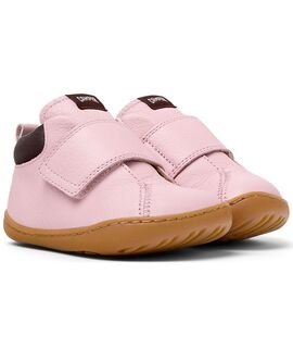 Camper Παιδικά Δερμάτινα Μποτάκια First Walkers Peu Cami Pink K900386-003 - ΡΟΖ