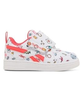 REEBOK Παιδικά Sneakers Royal Prime Snug 100233166 white/pink - ΛΕΥΚΟ/ΠΟΛΥΧΡΩΜΟ