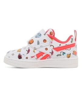 REEBOK Παιδικά Sneakers Royal Prime Snug 100233166 white/pink - ΛΕΥΚΟ/ΠΟΛΥΧΡΩΜΟ