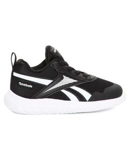 REEBOK Παιδικά Αθλητικά Rush Runner 5 elastic lace 100237351 black - ΜΑΥΡΟ