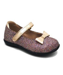 Ricco Mondo Παιδικές Ανατομικές Μπαλαρίνες 1830-MULTI GLITTER - ΠΟΛΥΧΡΩΜΟ