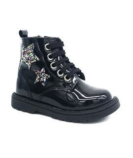 Ricco Mondo Παιδικά Ανατομικά Μποτάκια Αρβυλάκια 298-ΜΑΥΡΟ Λ.