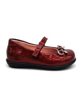 ABY Shoes Παιδικές Ανατομικές Μπαλαρίνες Aby501-ΚΟΚΚΙΝΟ