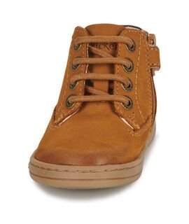 Kickers Παιδικά Δερμάτινα Ανατομικά Μποτάκια Tackland camel marron 785323-10-116 - ΚΑΜΕΛ/ΤΑΜΠΑ