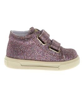 Falcotto Παιδικά Ανατομικά Μποτάκια Michael 3. glitter multi-platinum - ΡΟΖ/ΜΩΒ