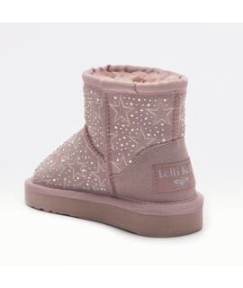 LELLI KELLY Παιδικά Δερμάτινα Γούνινα Μποτάκια DAJANA CIPRIA LKHK5360-CI01 - ΡΟΖ