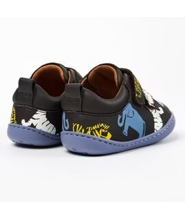 Camper Παιδικά Δερμάτινα Μποτάκια First Walkers Twins Multicolor K800405-050 - ΠΟΛΥΧΡΩΜΟ