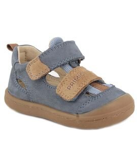 PRIMIGI Παιδικά Ανατομικά Δερμάτινα Παπουτσοπέδιλα 1400200 avio - ΜΠΛΕ