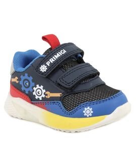 Primigi Παιδικά Ανατομικά Sneakers ΦΩΤΑΚΙΑ 1454011 navy - ΜΠΛΕ