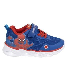 Marvel Παιδικά Sneakers SPIDER-MAN ΦΩΤΑΚΙΑ 2300006747 ΜΠΛΕ