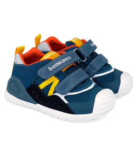 Biomecanics Παιδικά Ανατομικά Δερμάτινα Μποτάκια 262122-B556-PETROL - ΜΠΛΕ