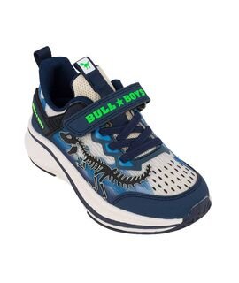 BULL BOYS Παιδικά Sneakers με ΗΧΟ DNAR5274-BL01 URAGANO REX BLU - ΜΠΛΕ