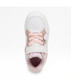LELLI KELLY Παιδικά Sneakers με ΦΩΤΑΚΙΑ LKAL8056-BI01 FRANGETTA MIX BIANCO - ΛΕΥΚΟ