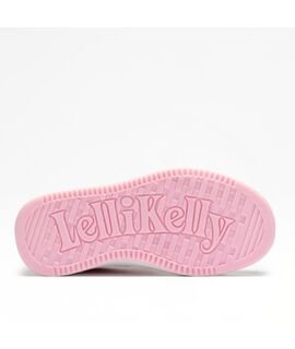 LELLI KELLY Παιδικά Sneakers με ΦΩΤΑΚΙΑ LKAL8058-BI01 FRANGETTA MIX BIANCO/ORO - ΛΕΥΚΟ/ΧΡΥΣΟ