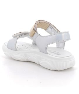 PRIMIGI Παιδικά Δερμάτινα Πέδιλα 1390600 silver/platinum - ΑΣΗΜΙ