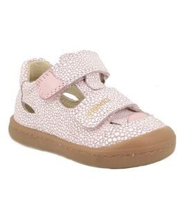 PRIMIGI Παιδικά Ανατομικά Δερμάτινα Παπουτσοπέδιλα 1400144 pink/white - ΡΟΖ/ΛΕΥΚΟ