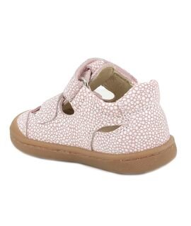 PRIMIGI Παιδικά Ανατομικά Δερμάτινα Παπουτσοπέδιλα 1400144 pink/white - ΡΟΖ/ΛΕΥΚΟ