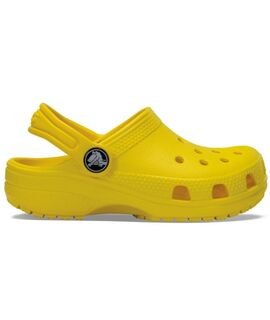 CROCS UNISEX Παιδικά Σαμπό Θαλάσσης Classic Clog 206990-7C1 LEMON - ΚΙΤΡΙΝΟ